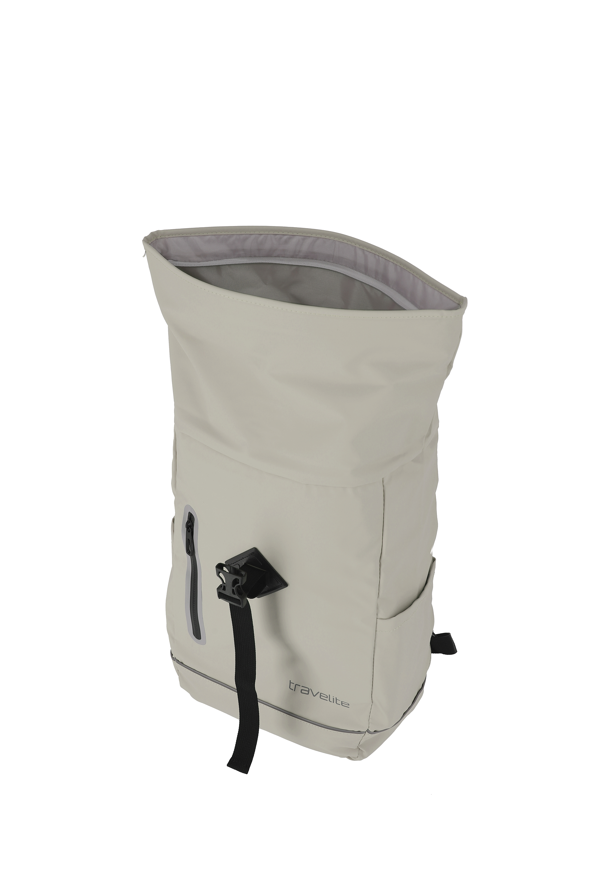 TRAVELITE Roll-Up Rucksack «Basics», Ivory