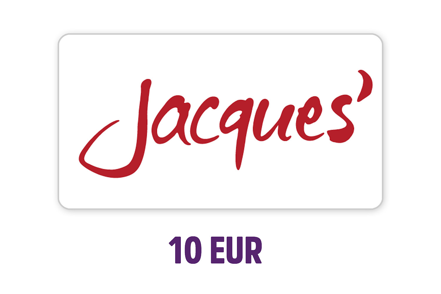 JACQUES WEINDEPOT Gutschein 10 Euro