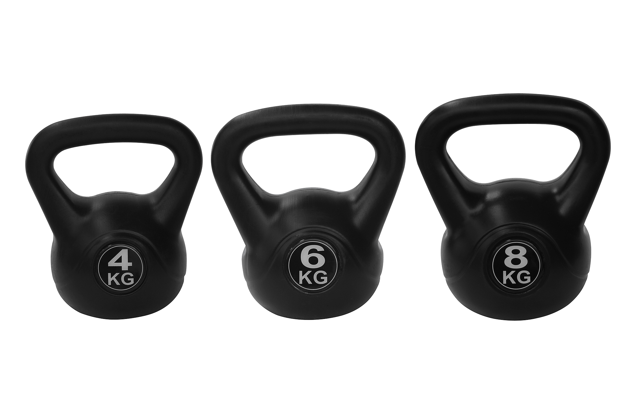 TUNTURI Kettlebell-Set, 3-teilig