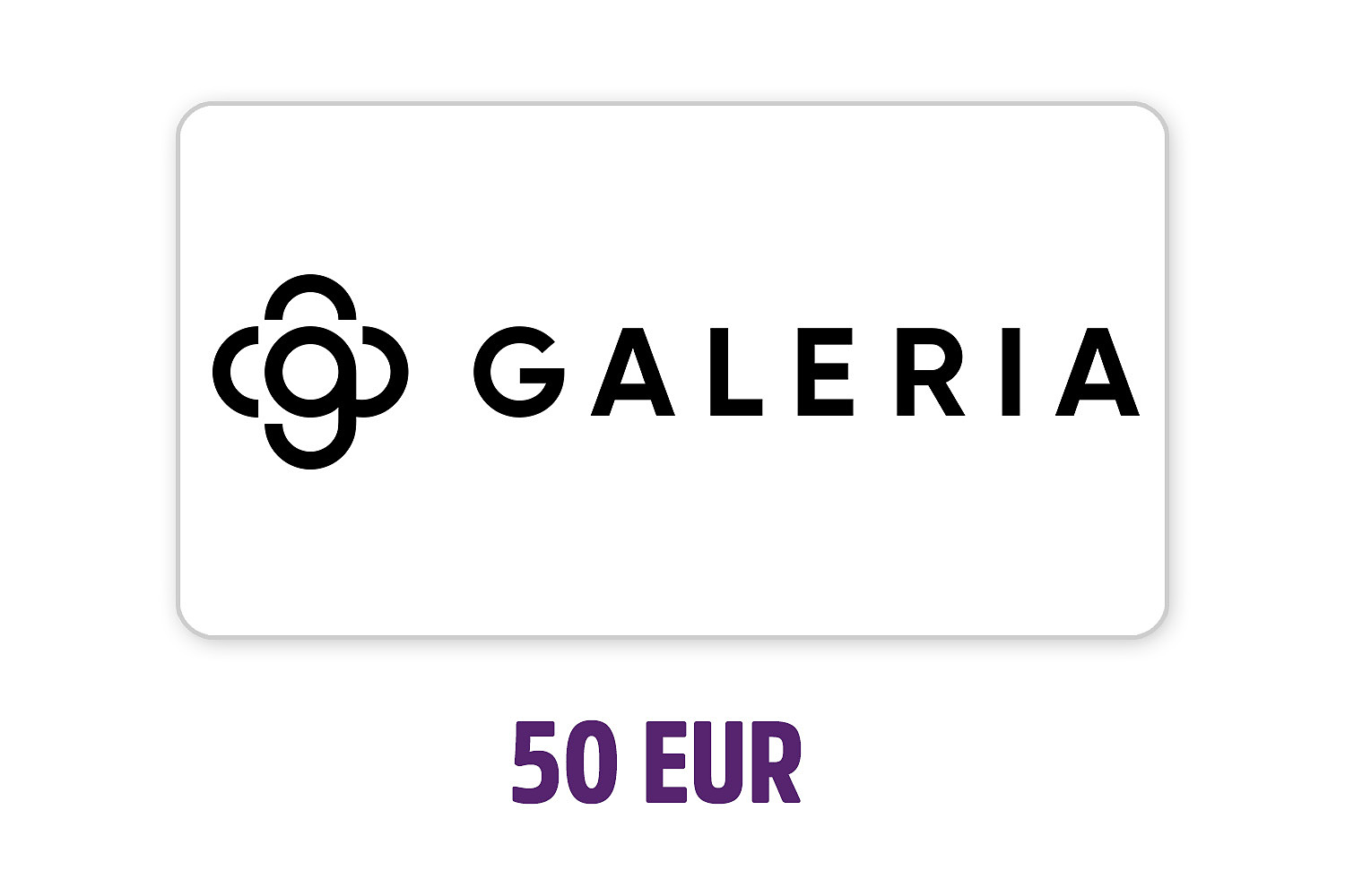 GALERIA Gutschein 50 Euro