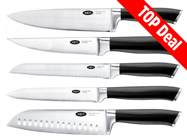 BORETTI Messer-Set, 5-teilig