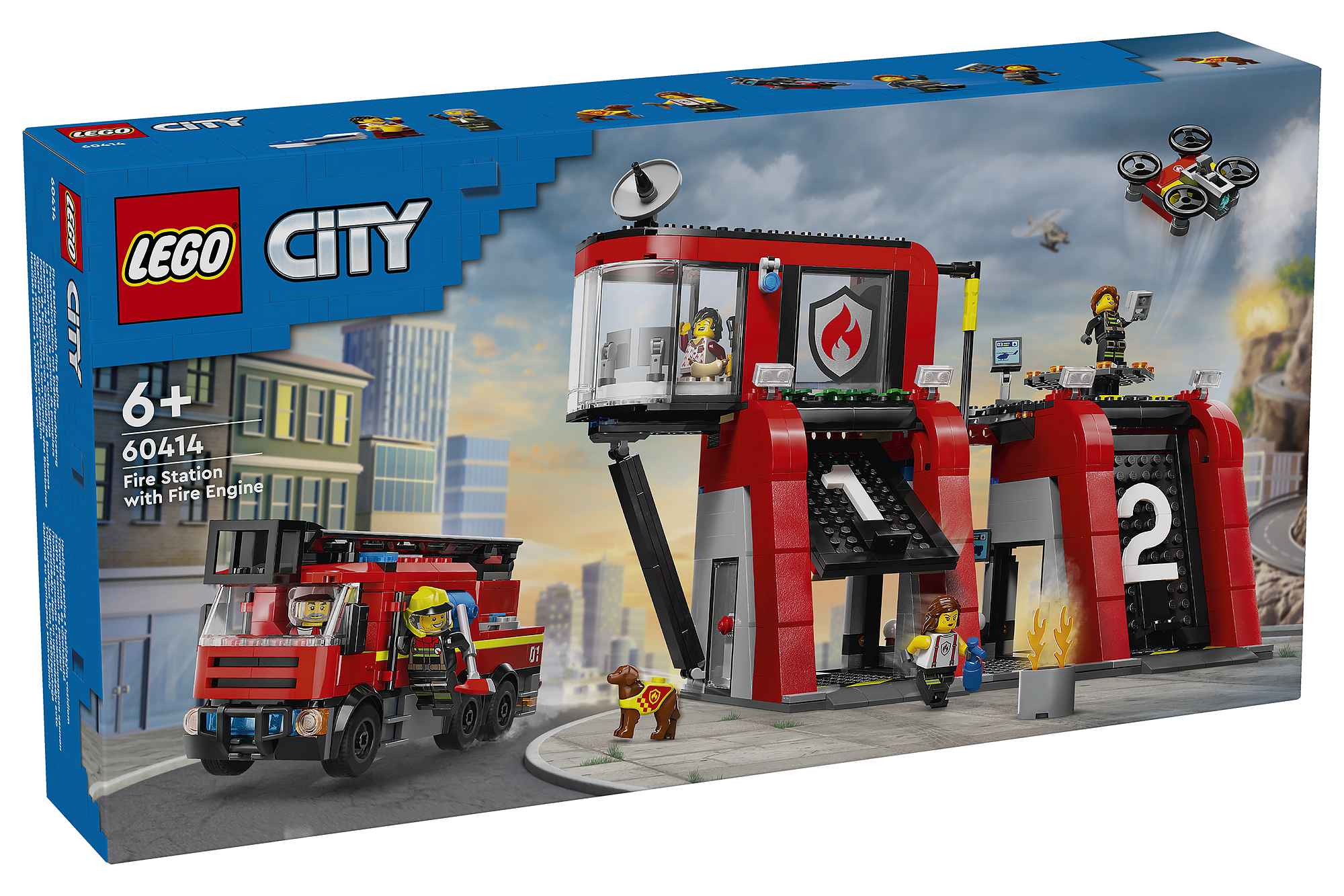 LEGO® CITY Feuerwehrstation mit Drehleiterfahrzeug