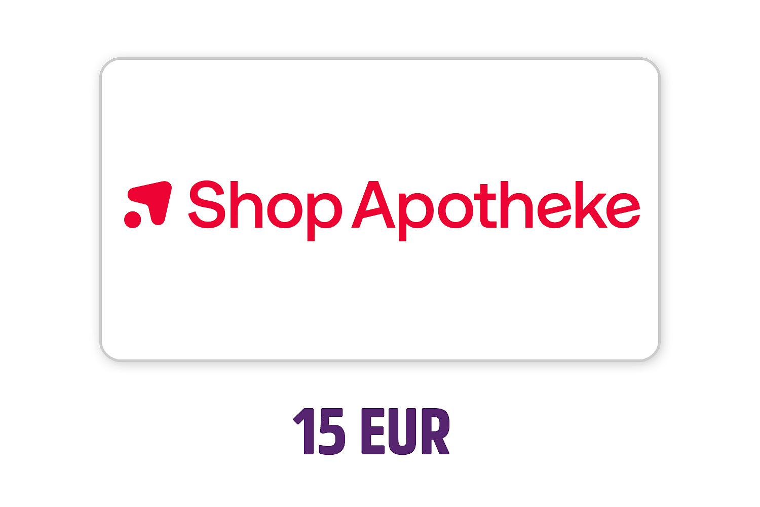 SHOP APOTHEKE Gutschein 15 Euro