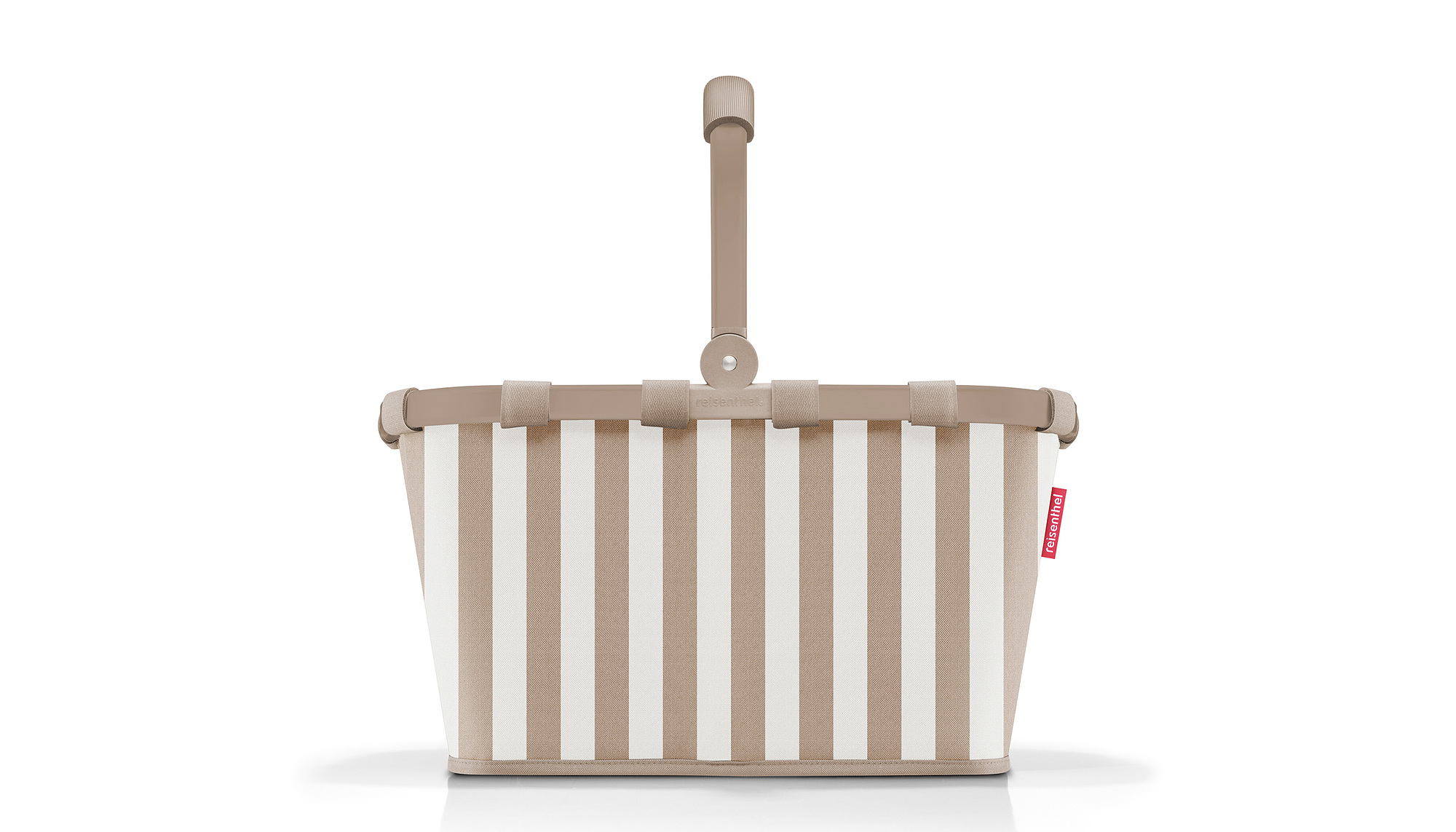 Thumbnail - REISENTHEL Einkaufskorb «Summerstripes coffee»