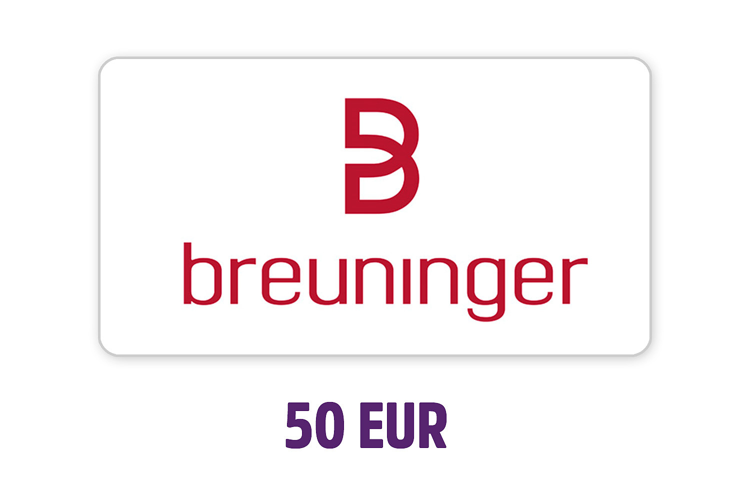 BREUNINGER Gutschein 50 Euro