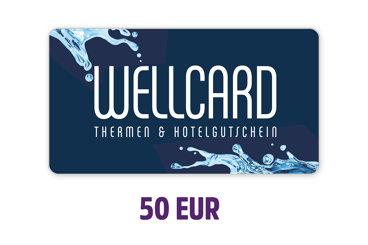 WELLCARD Gutschein 50 Euro