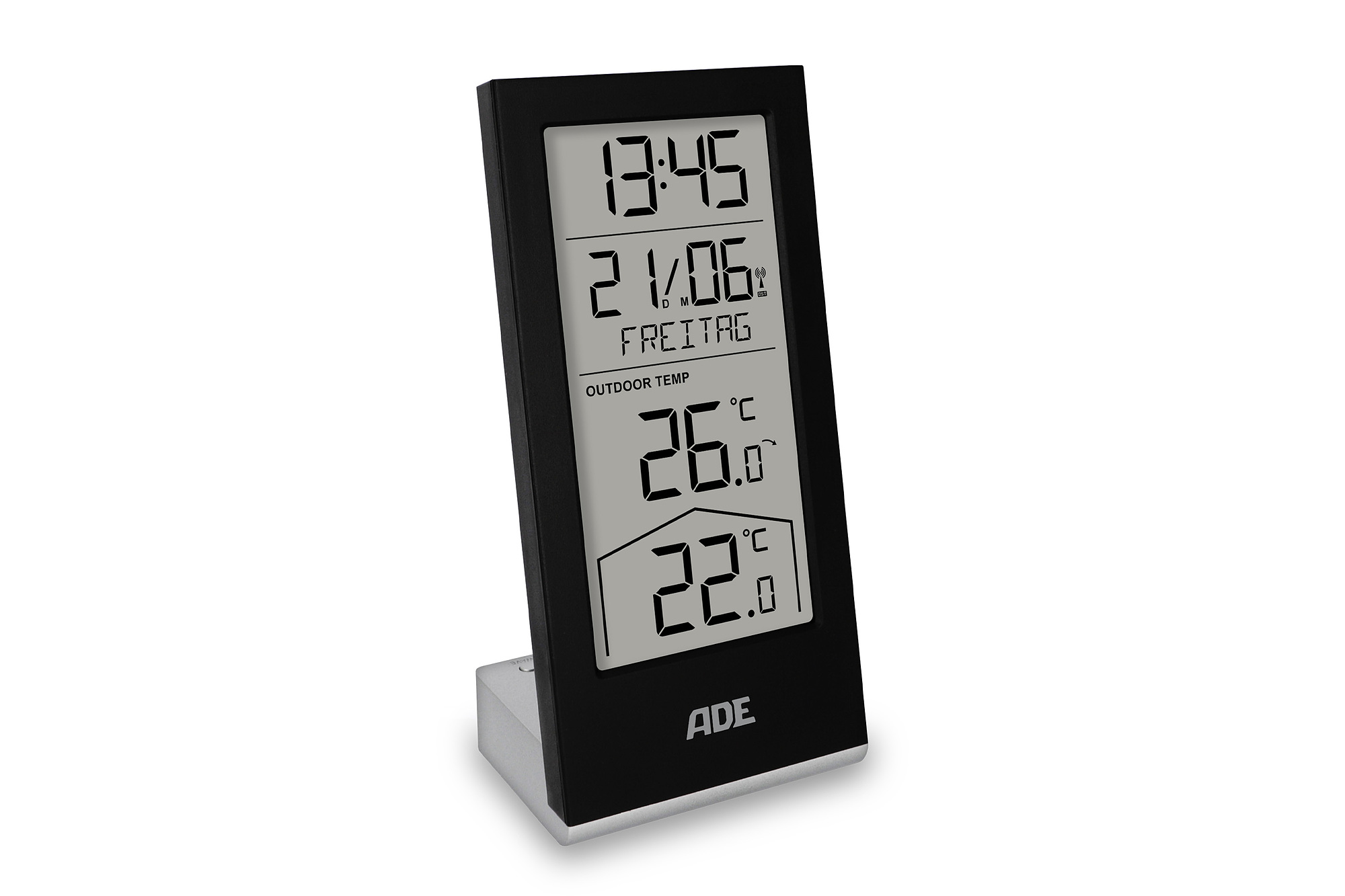 Thumbnail - ADE Wetterstation mit Funk-Außensensor