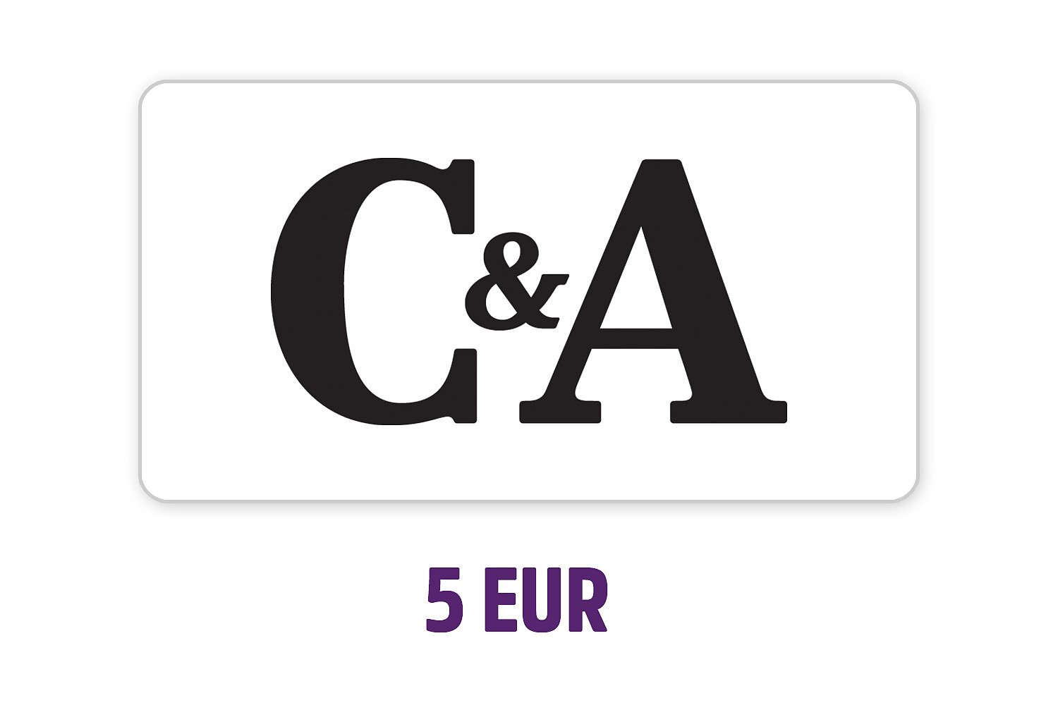 C&A Gutschein 5 Euro