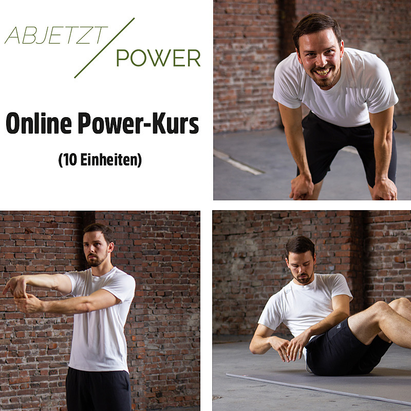 ABJETZT Online Power-Training (10 Einheiten)