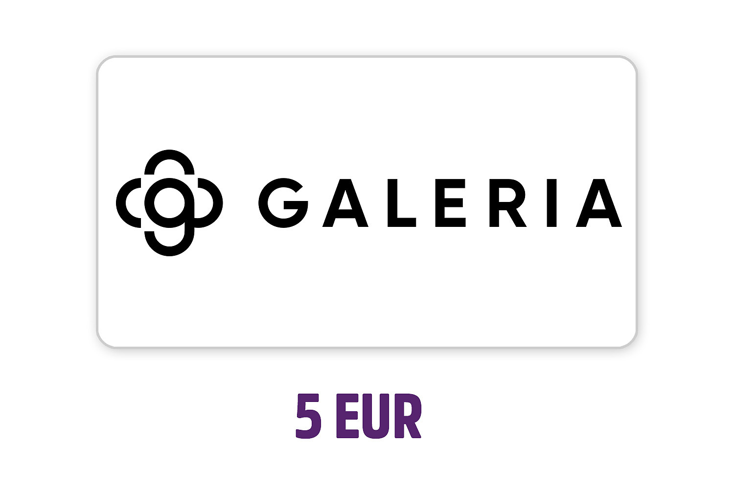 GALERIA Gutschein 5 Euro