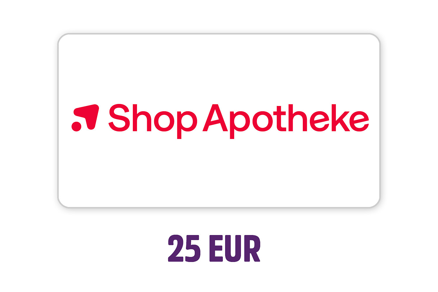 SHOP APOTHEKE Gutschein 25 Euro