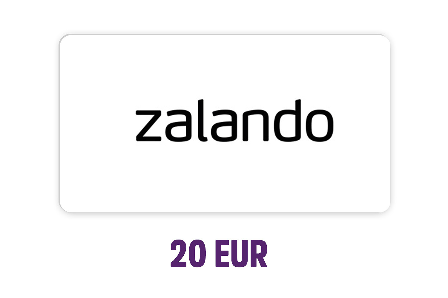 ZALANDO.DE Gutschein 20 Euro