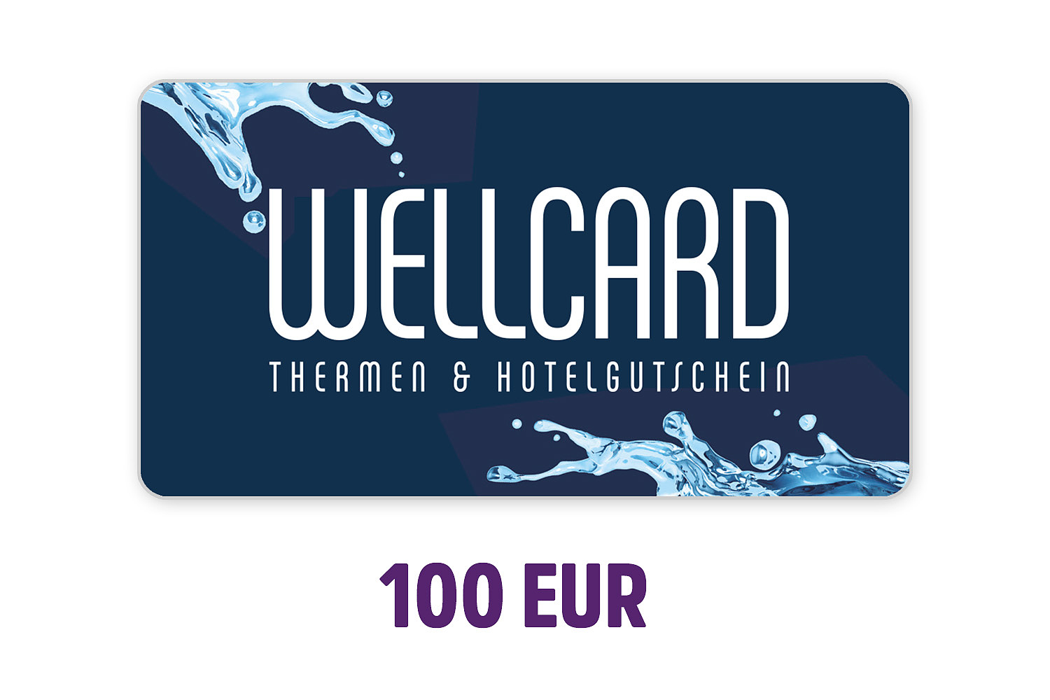 WELLCARD Gutschein 100 Euro