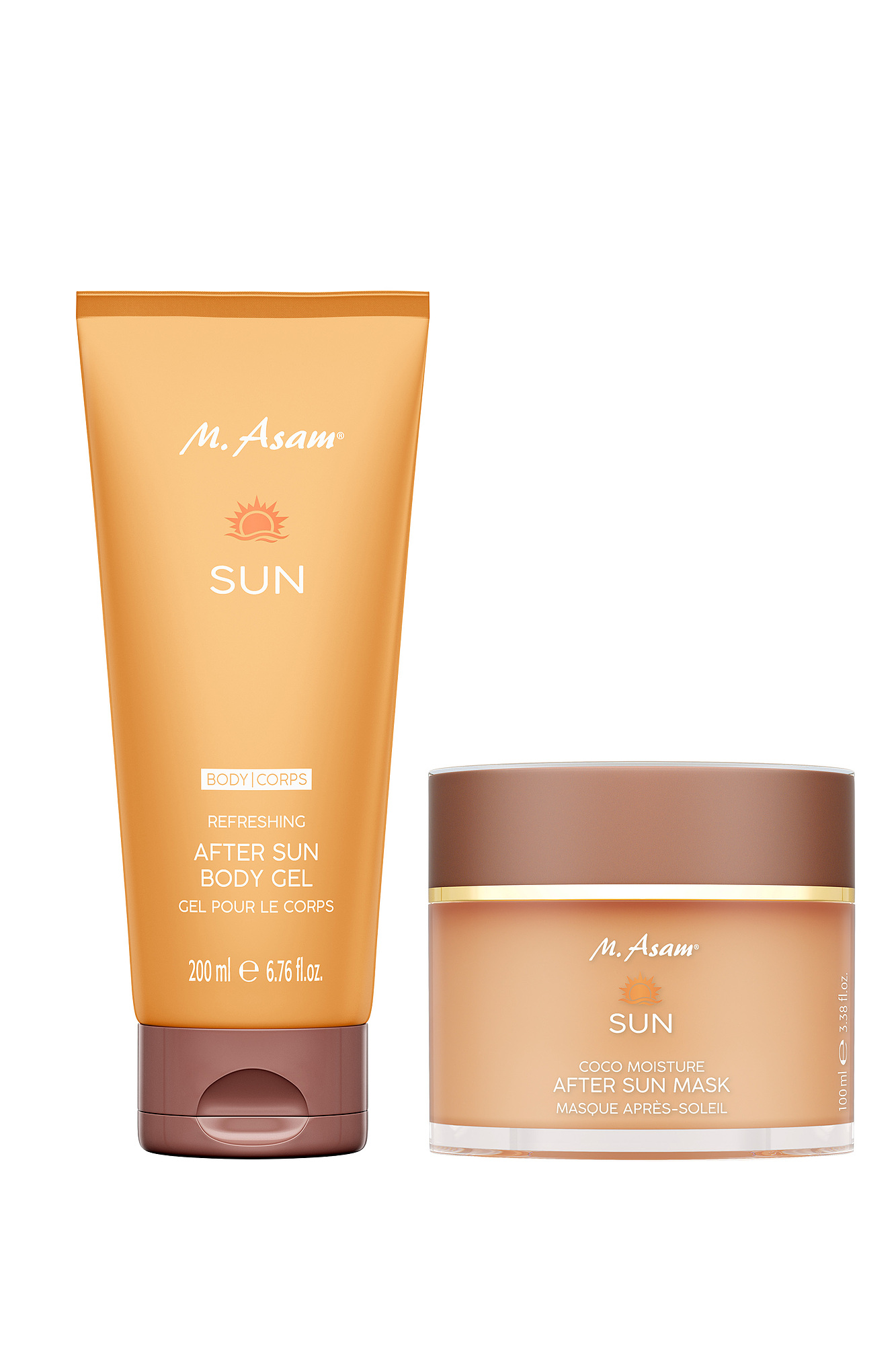 M. ASAM Aftersun-Gel & Gesichtsmaske