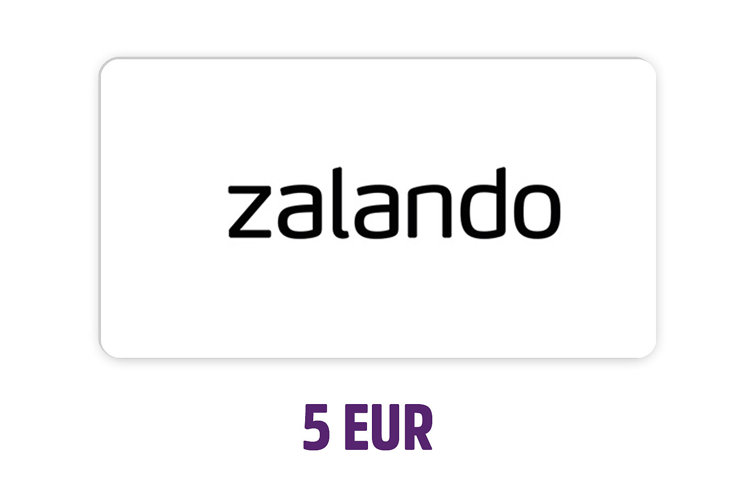 ZALANDO.DE Gutschein 5 Euro