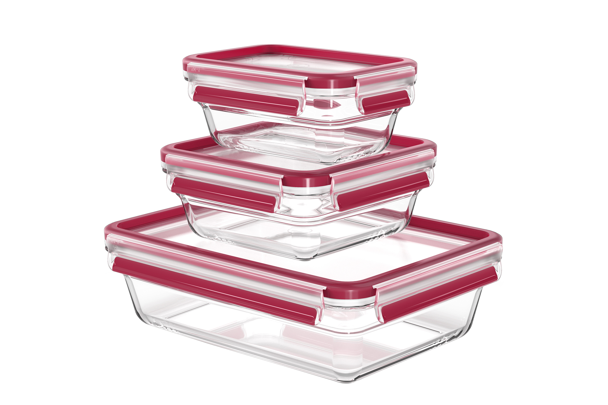 TEFAL Frischhaltedosen «MasterSeal», 3er Set