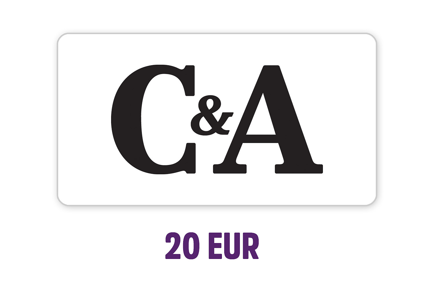 C&A Gutschein 20 Euro