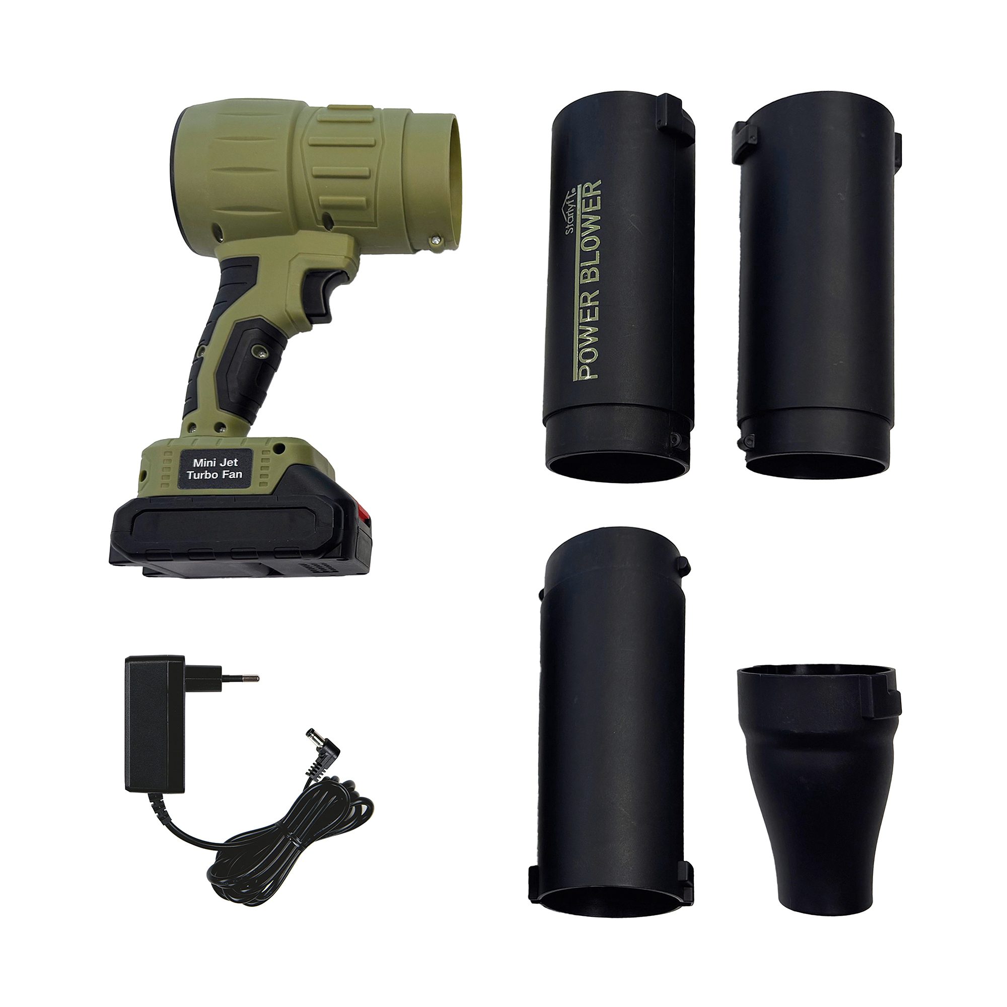 Thumbnail - GENIUS Laubgebläse Set «Power Blower», 7-teilig