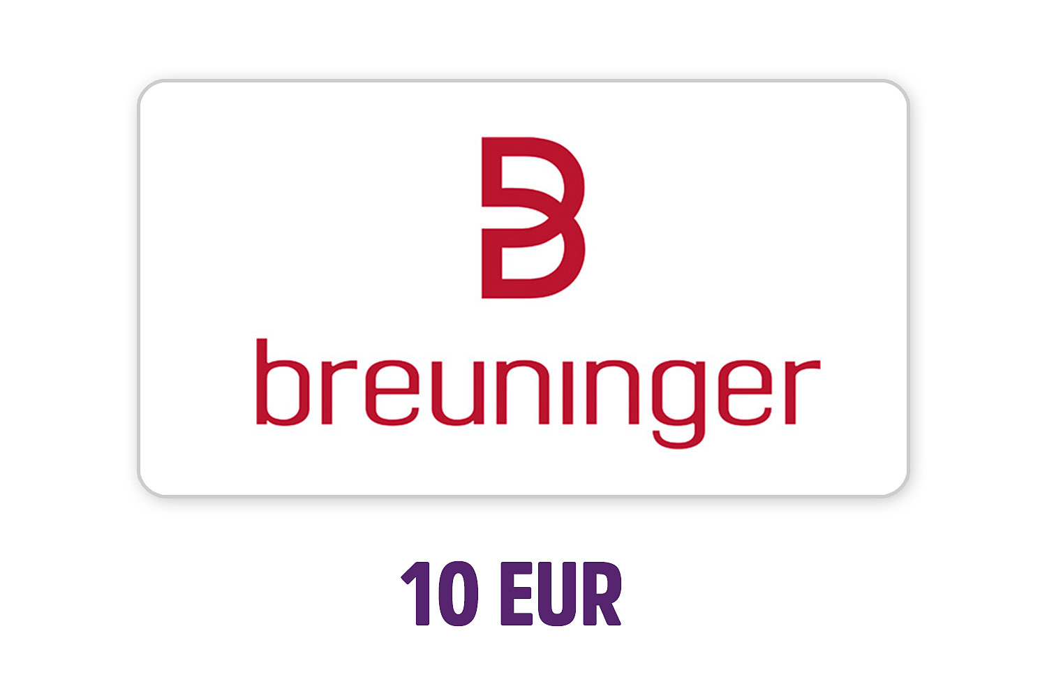 BREUNINGER Gutschein 10 Euro