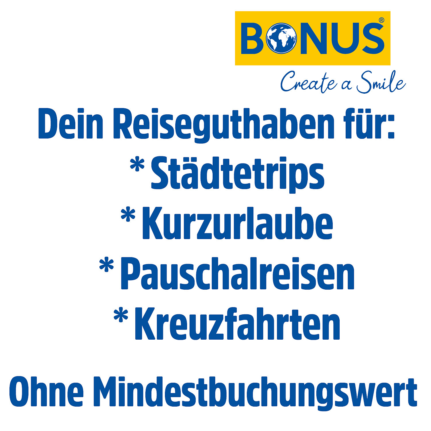 Thumbnail - BONUS Reisegutschein 50 EUR