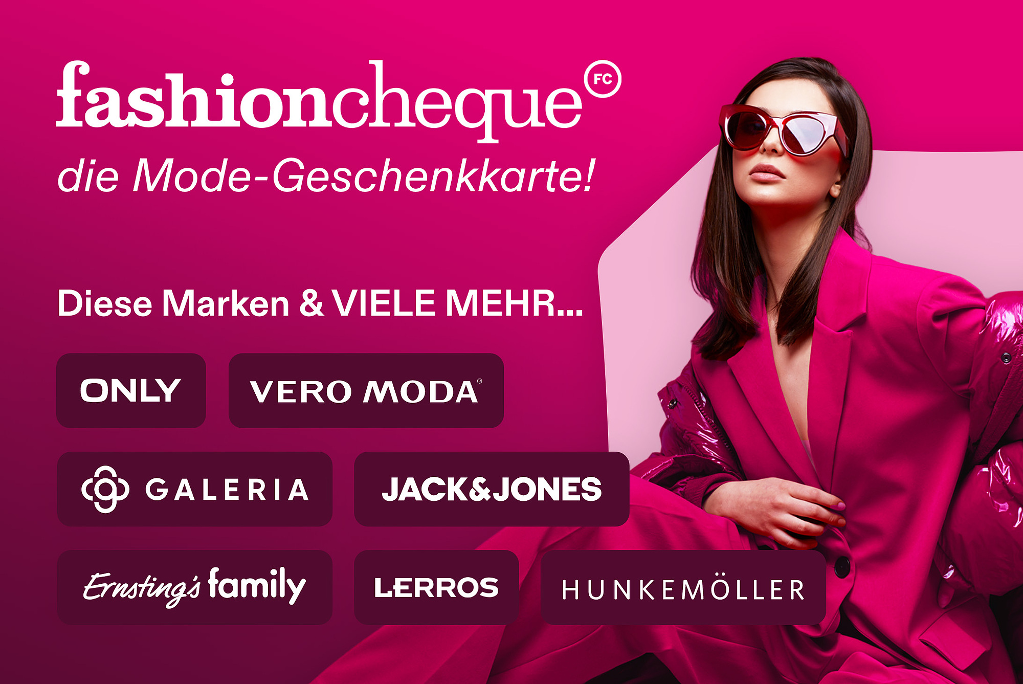 FASHIONCHEQUE Mode-Gutschein 50 Euro