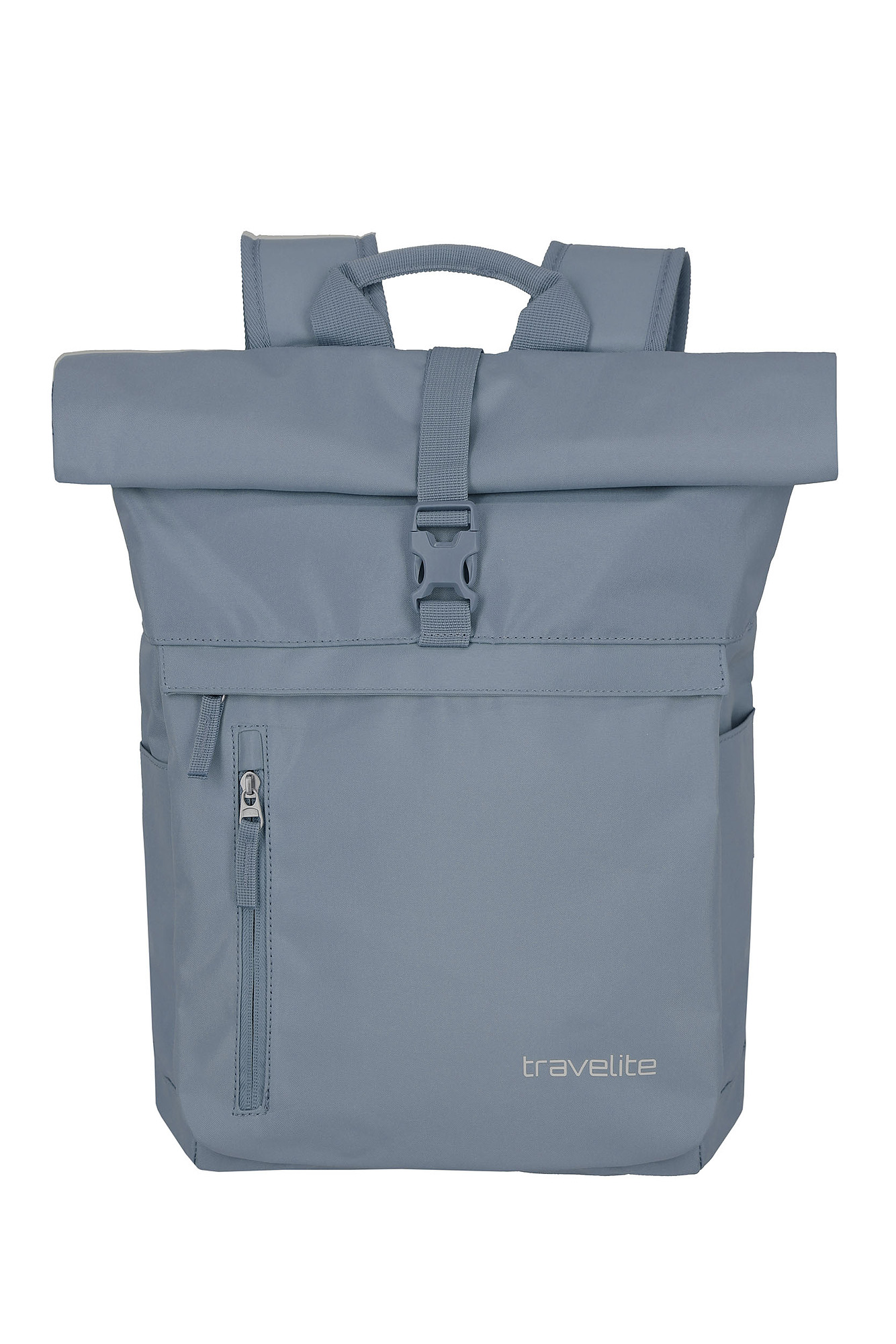 TRAVELITE Roll-Up Rucksack «Basics», Blau
