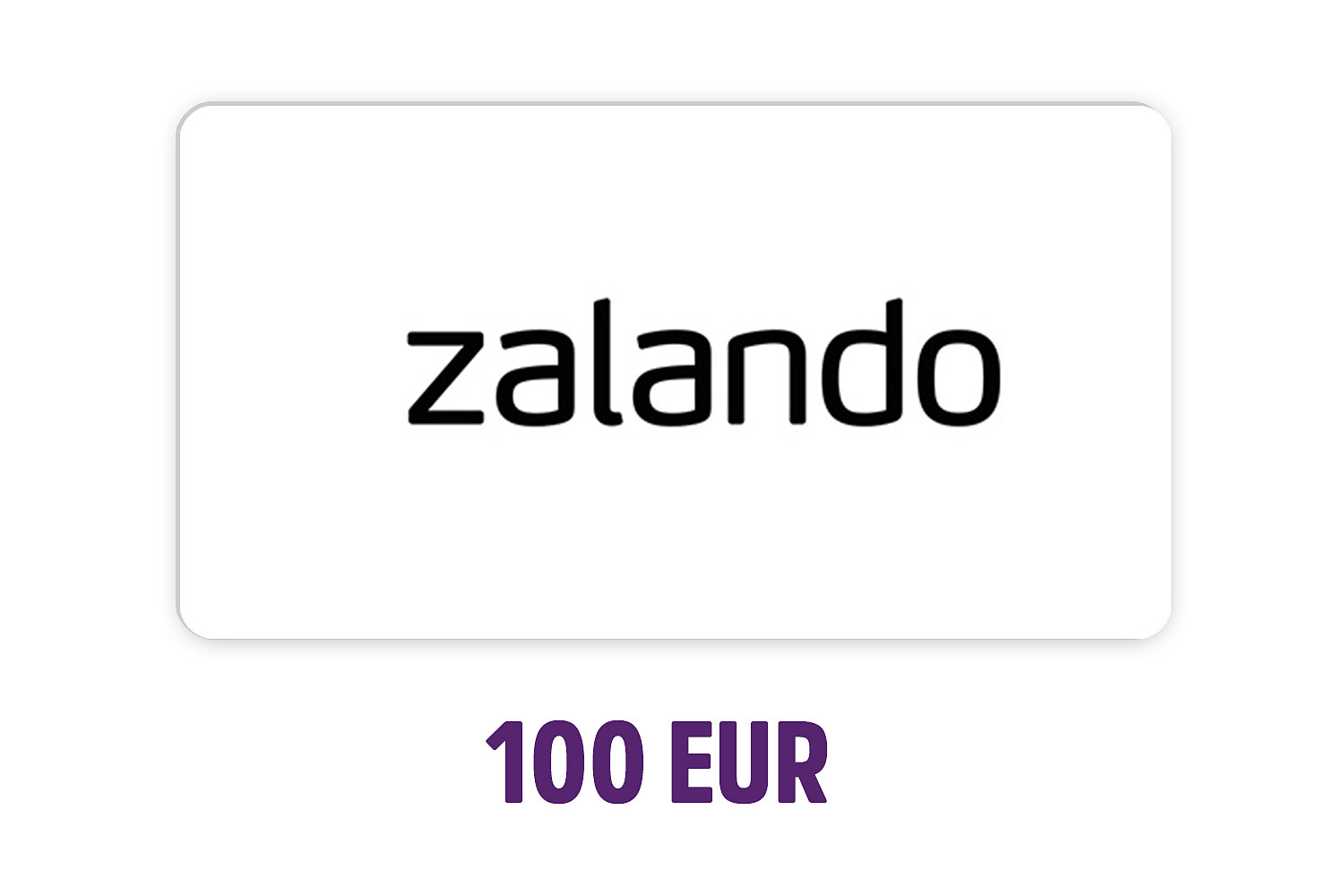 ZALANDO.DE Gutschein 100 Euro