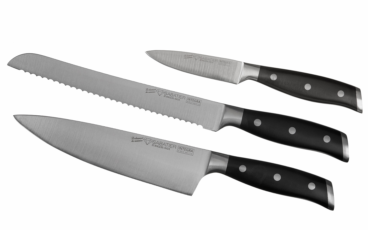 DIAMANT SABATIER Messerset «Integra», 3-teilig
