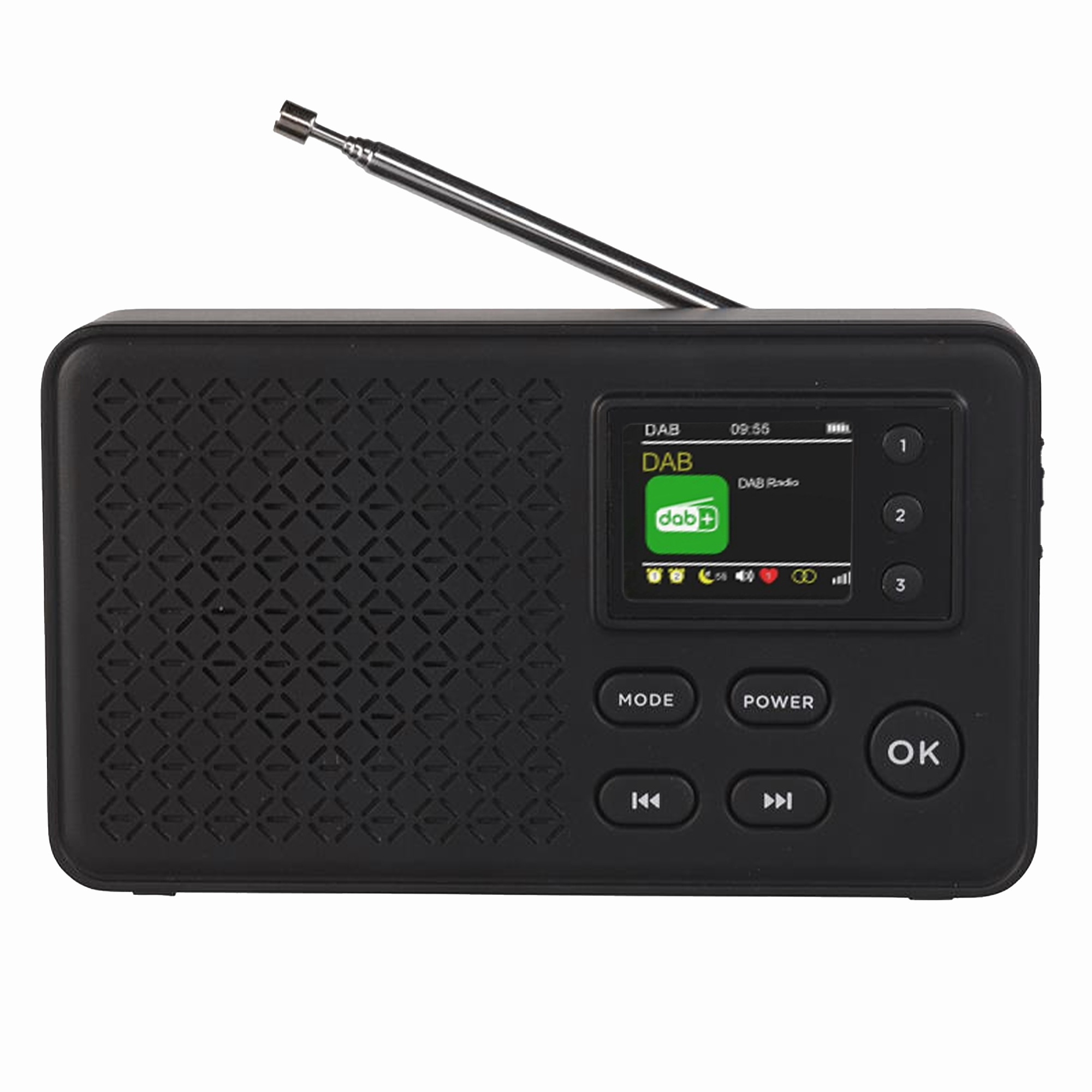 DENVER DAB+ & FM Radio mit Bluetooth & Wecker