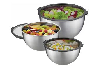 GEFU Frischhalteschüssel-Set «Mondi», 3-teilig