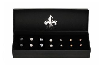 DI LUSSO Ohrschmuck-Set, 7-teilig