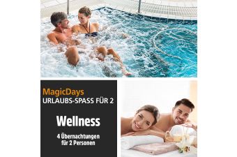 MAGIC DAYS Hotelgutschein WELLNESS (2-4 Nächte)