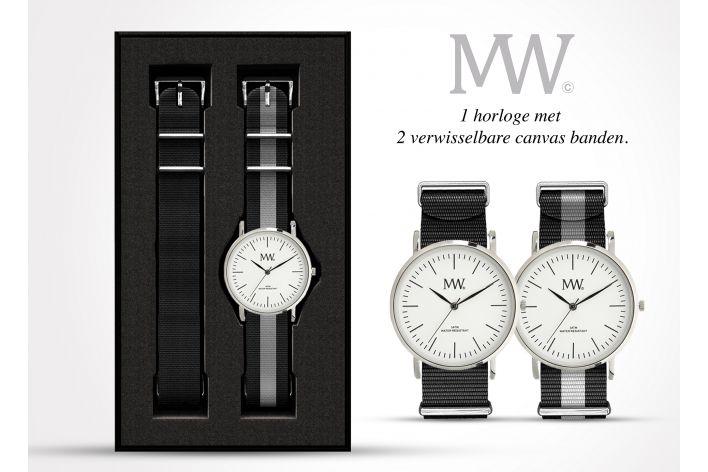 MEYE WATCH Uhr mit 2 Armbändern Schwarz jetzt bei DeutschlandCard