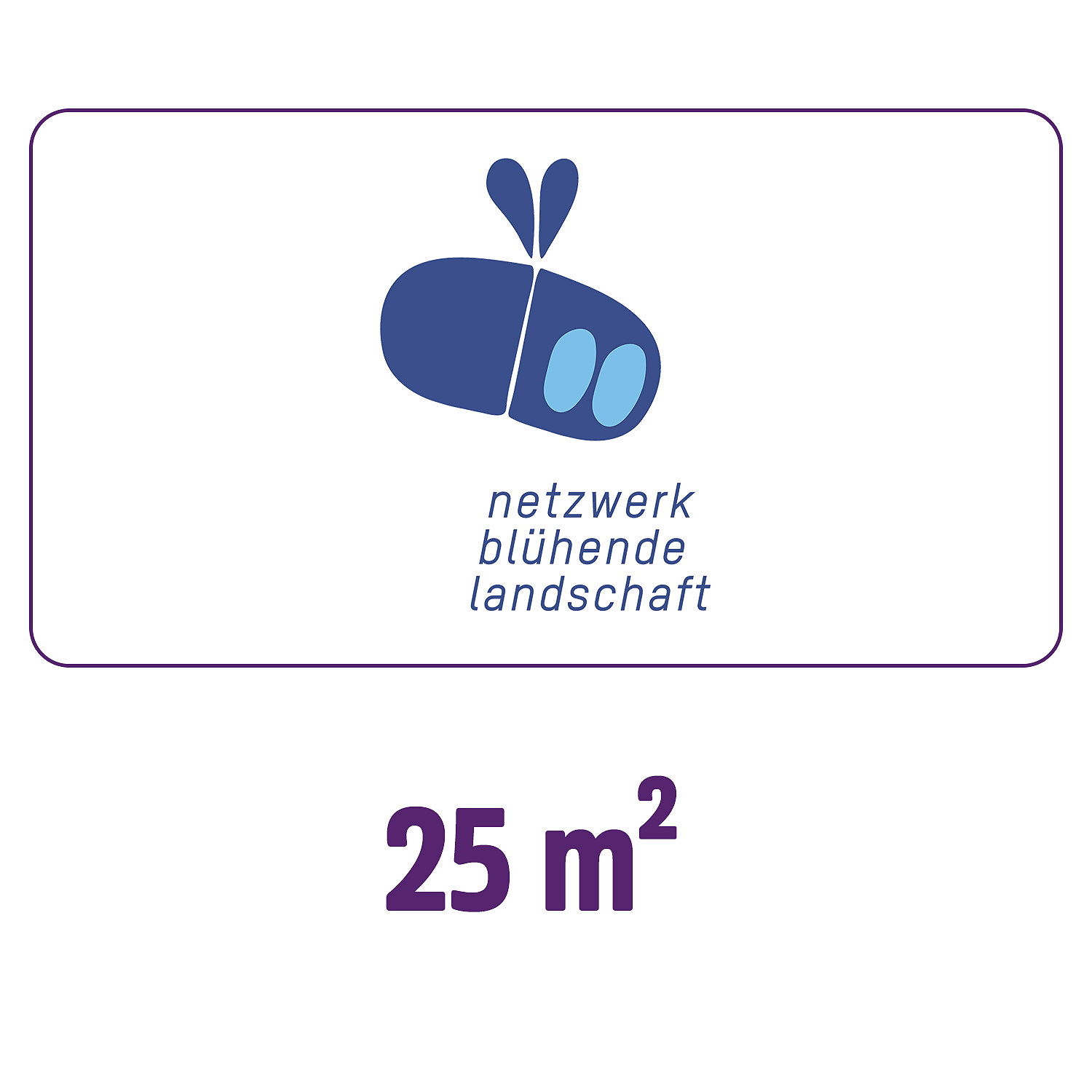 MELLIFERA Blühpatenschaft 25m² für 1 Jahr