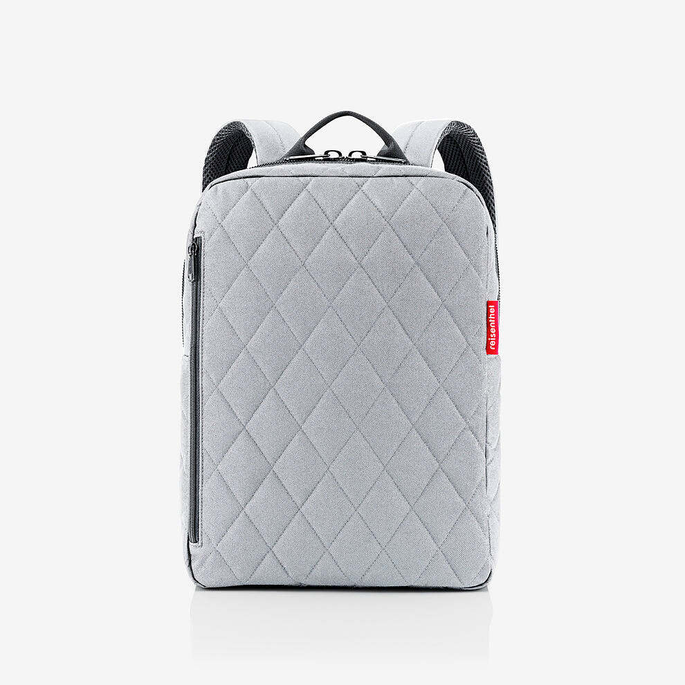 REISENTHEL Rucksack M «rhombus light grey»