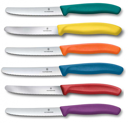 VICTORINOX Tomaten-/Tafelmesser-Set, 6-teilig