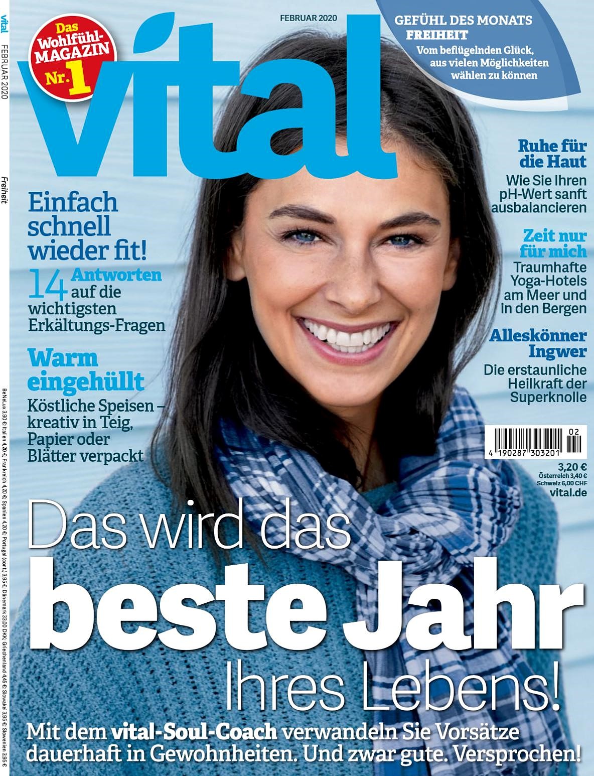VITAL Magazin Halbjahresabonnement