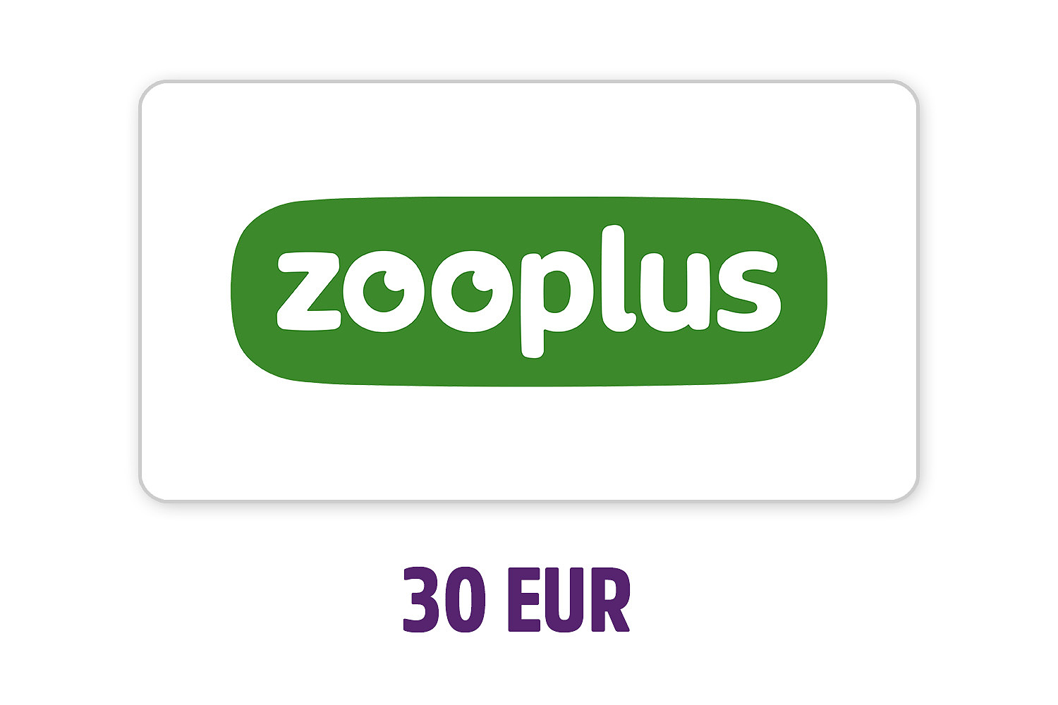 ZOOPLUS.DE Gutschein 30 Euro