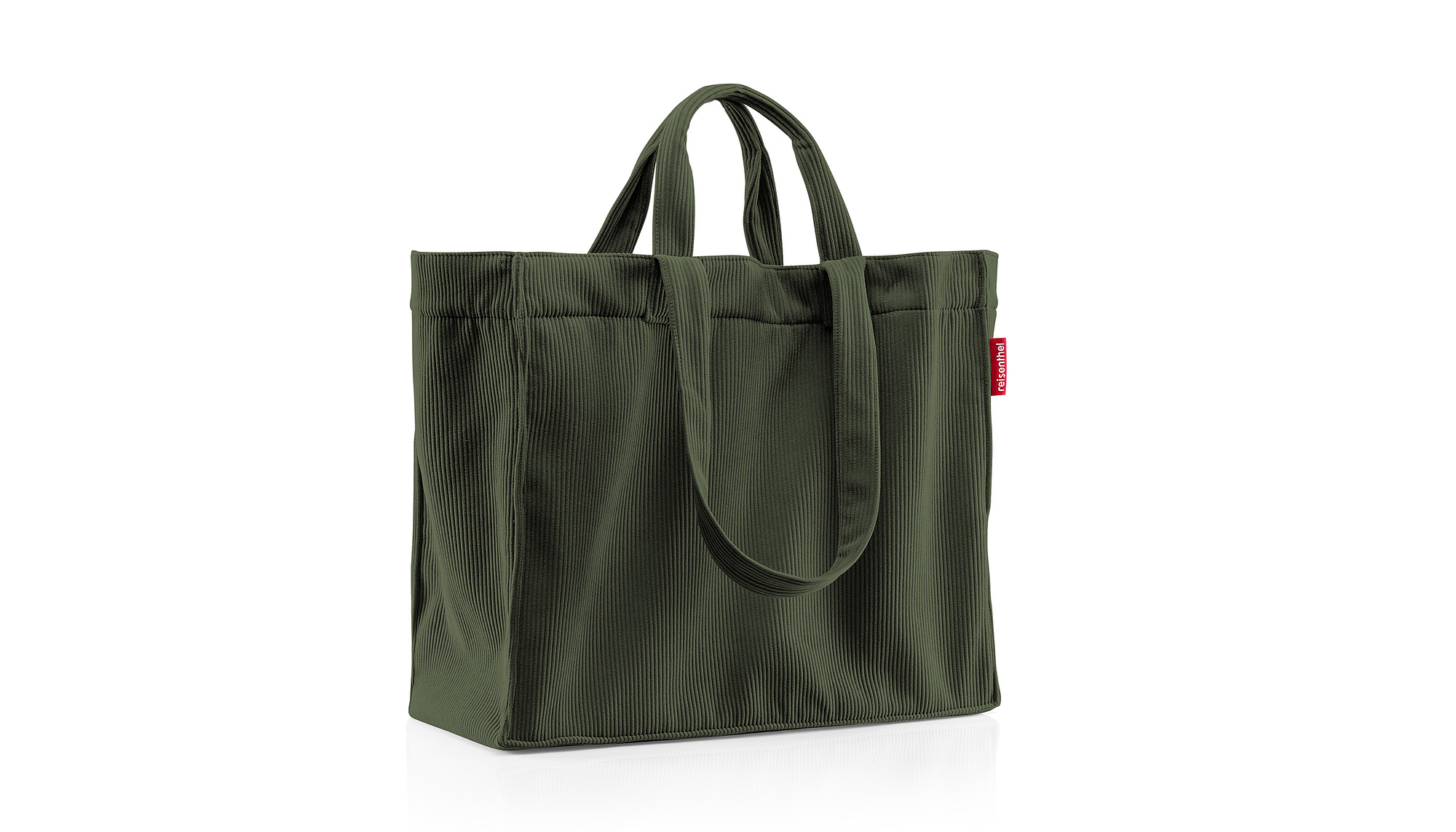 REISENTHEL Softshopper «Cord dark matcha»